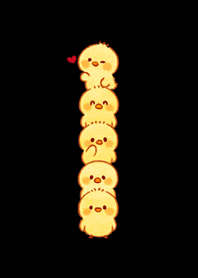 毛茸茸小雞-經典黑色