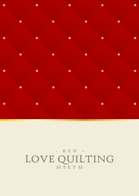 LOVE QUILTING -DUSKY RED-