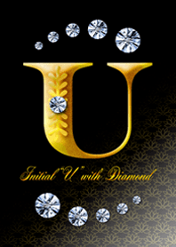 Initial"U" with DIAMOND