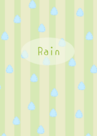 blue rain (green line)