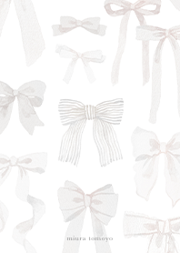 ribbon - white -