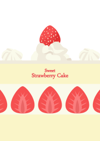 - Sweet Strawberry Cake -