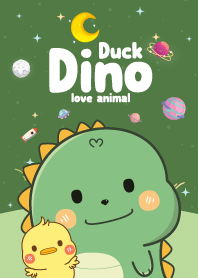 Dino&Duck Cutie Galaxy Green Tea