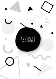 Abstract White & Black 3