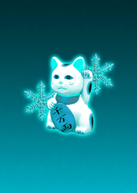 Gold luck light blue than Christmas