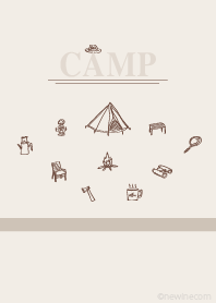 CAMP ivory brown