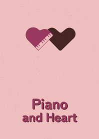Piano and Heart Admiration