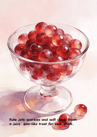 Pomegranate Jelly Pearls