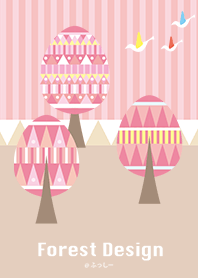 Forest Design -pink- (@Fusshi)