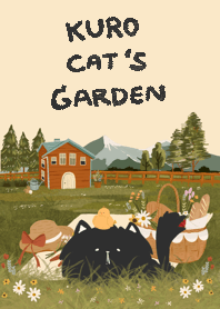 Kuro cats garden