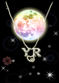 イニシャル Y&R(レインボームーン)