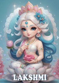 พระแม่ลักษมี, โชคดี,มีทรัพย์,สมหวัง
