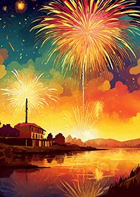 Beautiful Fireworks Theme#541