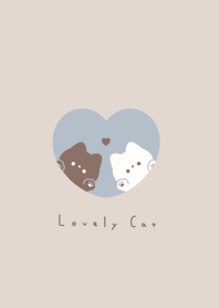 แมวคู่ / blue brown.