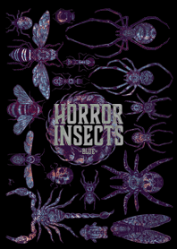 Horror Insects - bule -