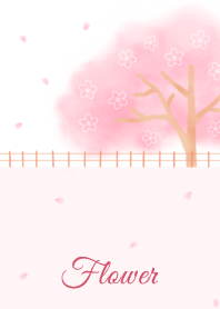 Flower 007-2 (Cherry blossoms/Pink)