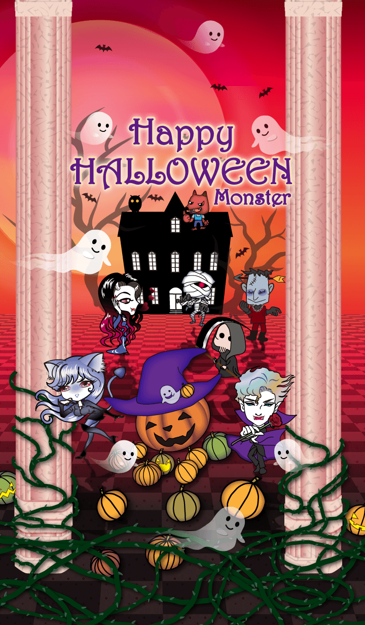 Halloween[Monster-Red]
