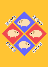 Children of a pretty pig