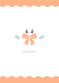 simple devil heart Theme Ribbon 14