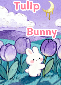 Tulip Bunny(purple)