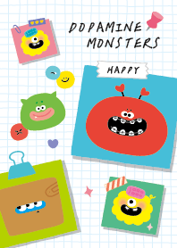 多巴胺怪獸便利貼(鋼牙)