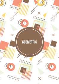 Geometric Fun (Beige & White)