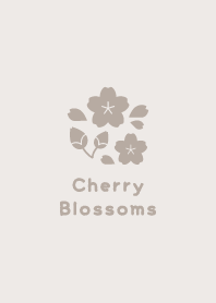 Cherry Blossoms6<Beige>