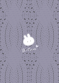 Rabbit and Knit2 Purplegray50_2