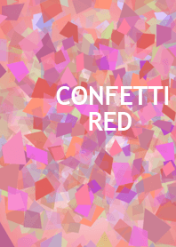 Confetti party : RED