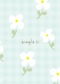 Check pattern flower garden17 from Japan