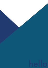 hello - indigo blue