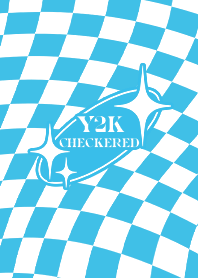 ✦ Y2K CHECKERED ✦ 03 BLUE 1 ✦
