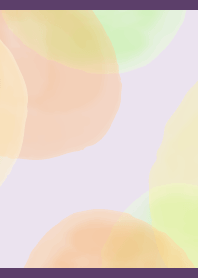 Warm watercolor01 on purple