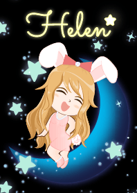 Helen (Bunny girl on Blue Moon)