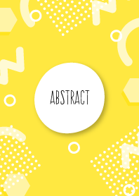 Abstract Broom Yellow