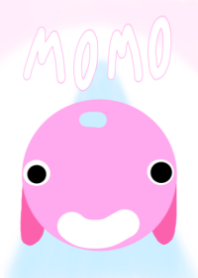 a momo of a pink bus