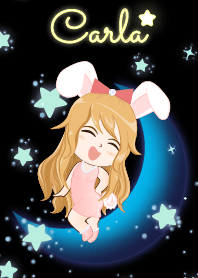 Carla - Bunny girl on Blue Moon