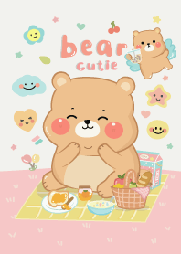 Bear Cutie Sweet : Let's go on a picnic