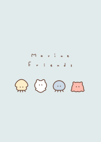 Marine Friends (col filled)/light blueLB