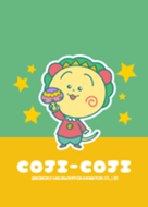 Coji Coji Theme Orange And Green Line Theme Line Store
