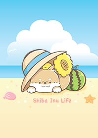 Shiba Inu Life "summer" theme