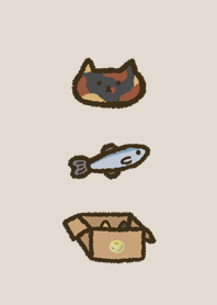 Tortoiseshell And Fish ( Torbie )