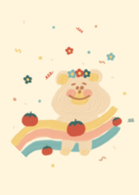 น้องไข่ตุ๋นกับมะเขือเทศ