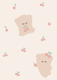 so cute cherry bear