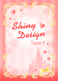 Shiny Design Type-F Red Heart