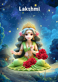 Goddess Lakshmi, finances, work, love.