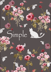 A chic world of cats and roses14.