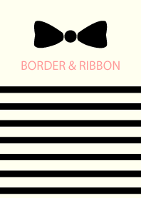 BORDER & RIBBON -Black 14-