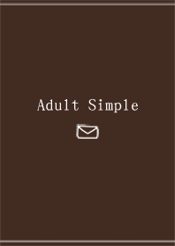 Adult Simple