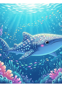 멘붕 환상적인 바다의 푸른 고래